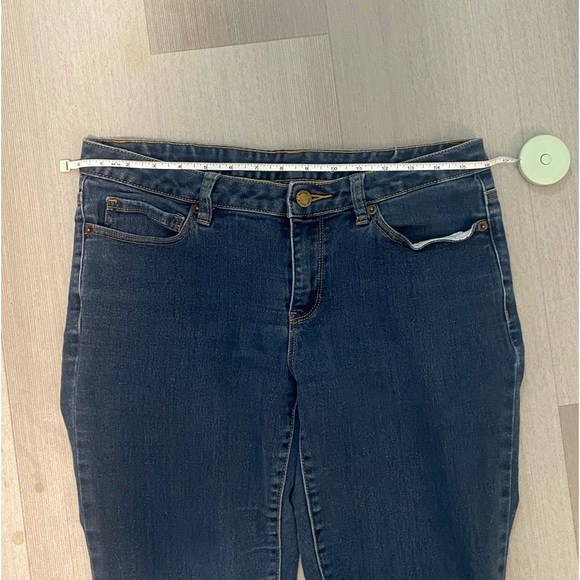 Michael Kors Dark Blue Skinny Blue Jeans Size 8 - Picture 11 of 14